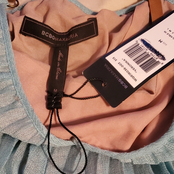 NEW BCBGMAXAZRIA SLEEVELESS DRESS SZ M - Picture 4 of 5
